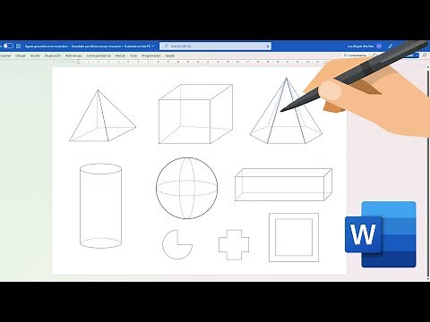 How to DRAW GEOMETRIC figures in WORD | Uncle Tech
