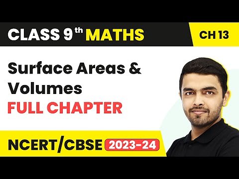 Surface Areas and Volumes - Full Chapter NCERT Exemplar | Class 9 Maths Chapter 13