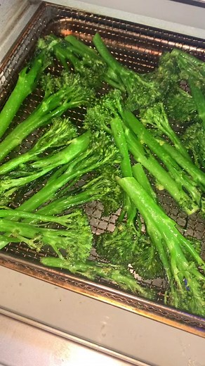 Quick Baby Broccoli in Air Fryer Recipe