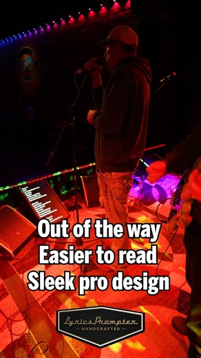 A Singers Best Friend on Stage