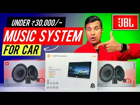 Best Music System For Car Under ₹30,000/- | JBL STAGE 3 Speaker | And YueMi Ecosystem Android Stereo