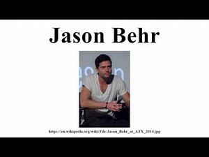 Jason Behr