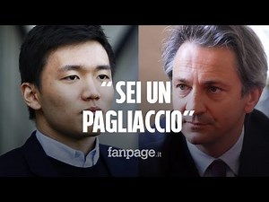 Inter, il presidente Zhang attacca Dal Pino: “Il più grande pagliaccio mai visto”