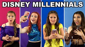NEW VIDEO!!! What if Disney Princesses were around today? We bring to you 'DISNEY MILLENNIALS'!!! If you enjoy this video, make sure to SHARE and SUBSCRIBE to www.youtube.com/spiritypc Starring Caitlin Garcia (Rapunzel), Sophie Alibert (Ariel), Molly May Gibson (Belle) and Jennifer Brown (Pocahontas). Based on songs from DISNEY'S "Tangled", "The Little Mermaid", "Beauty and the Beast" and "Pocahontas"! | Spirit Young Performers Company