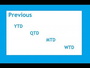 TABLEAU DATE CALCULATION --- PYTD-PQTD-PMTD-PWTD | Till Date Logics