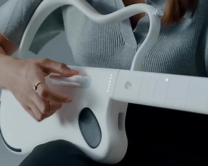 30K views · 90 reactions | no strings attached for detachable sampler guitar LAVA GENIE by LAVA MUSIC so users touch and tap its fingerboard to play sounds https://www.designboom.com/technology/no-strings-attached-detachable-sampler-guitar-lava-genie-11-04-2024/ | designboom | Facebook
