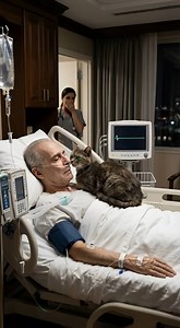 Un GATO CALLEJERO se COLÓ en la habitación del billonario en coma… y LO QUE OCURRIÓ DESPUÉS FUE UN MILAGRO QUE NI LOS MÉDICOS PUEDEN EXPLICAR... La enfermera casi se desmaya cuando vio al gato. 😱 Un gato callejero se había colado en la habitación del billonario en coma. Don Ricardo, el magnate más poderoso del país, llevaba meses conectado a máquinas. Su fortuna de millones no servía de nada ante el silencio de su cerebro. Los médicos ya no daban esperanzas, la familia se preparaba para lo peor