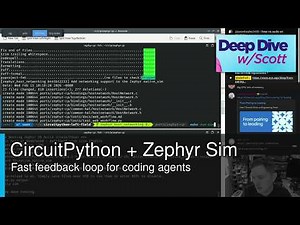 Deep Dive w/Scott: CircuitPython in Zephyr native simulator #adafruit