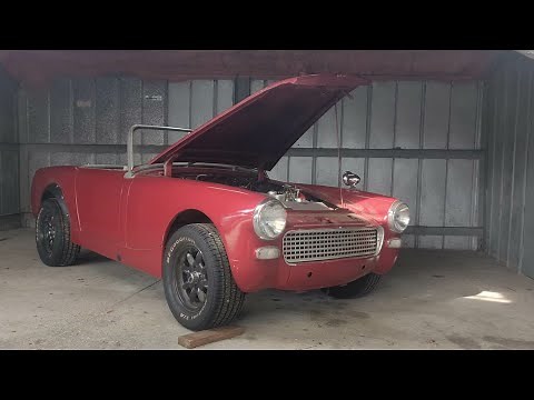Restoring and modifying a 1963 Austin Healey Sprite retired race car part 1