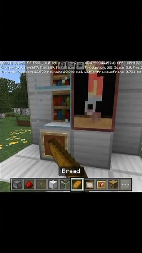 how to build a minecraft bread vendor #minecraft