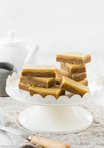 No Bake Ginger Slice | Wholesome Patisserie's Easy Ginger Slice Recipe
