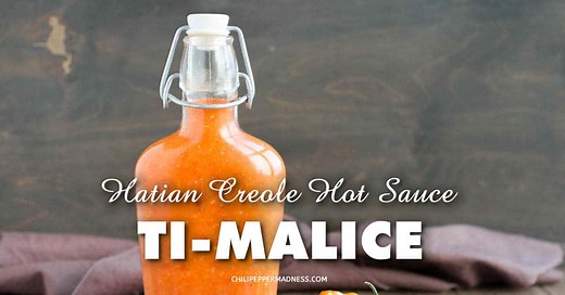 Ti-Malice - Haitian Creole Hot Sauce