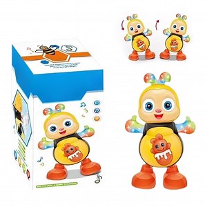 Singing Dancing And Swinging Cartoon Little Bee Electric Light Music Children's Toys Gift Cute Birthday Children's Comfort Toy C7E4 - Walmart.com