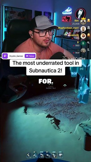 The work light in Subnautica 2 is by far the most underrated tool in the game! 🔥 #subnautica2