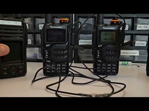 Easy Cross Band Repeater with 2 HT radios.