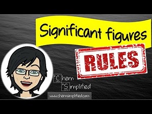 Significant Figures Rules | Sig fig practice questions - Dr K