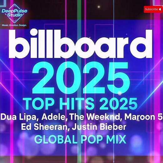 Top Hits 2025 🌍 Best Pop Songs of 2025 | Dua Lipa, The Weeknd, Ed Sheeran, Adele, Justin Bieber