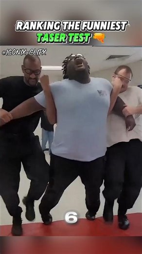 Ranking the Funniest Taser Test #shorts #military #funny #army #challenge #comedy