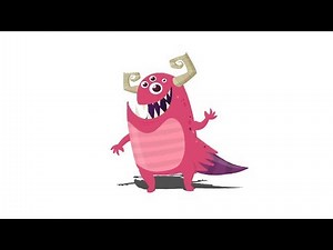 Character Animation in Moho | Creating a monster waving | Moho Pro 12 | Anime Studio