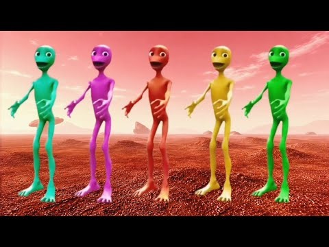 Green Alien Dance | Green Alien Dance challenge | Ultimate Alien Dance video | Dame tu cosita Dance