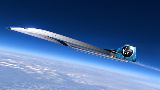 Virgin Galactic unveils Mach 3 supersonic jet
