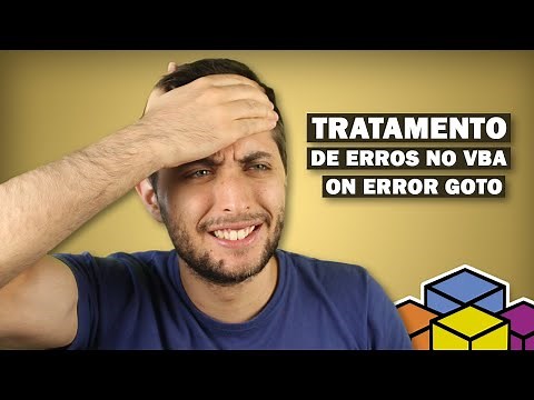 Tratamento de Erros no VBA (On Error GoTo)