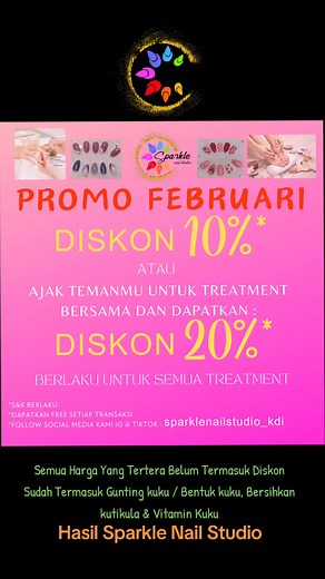 Sparkle Nail Studio Kendari Lantai 2, Toko/ Bengkel Maju Tehnik Jln. Poros Bunggasi, Poasia, Andonouhu, Kendari WA : 081245870088 IG : sparklenailstudio_kdi ##sparklenailstudio #nailartkendari #nailartkdi