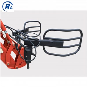 [Hot Item] Tractor Wrapped Bale Grab, Wrapped Bale Grabs, Bale Handlers with Hydraulic Cylinder for The Farm