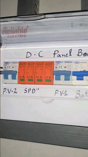how to install ac dc circuit breaker spd for solar system || Solarsystem 6Kw IP46 Solarmax inverter