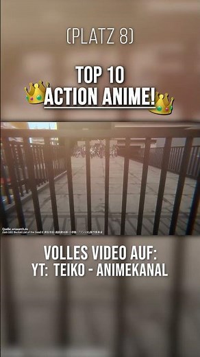 Top 10 ACTION ANIME die du SEHEN MUSST! (GerDub & GerSub) - Platz 8 | #shorts #anime #actionanime