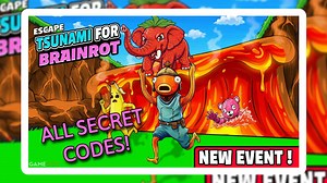 Here is Every Escape Tsunami For The Brainrots Code in Fortnite