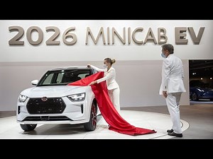 A thorough review of the 2026 Minicab EV! Complete explanation of the exterior, interior, perform...