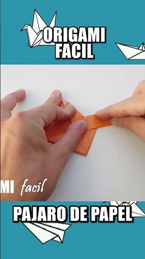 🐦 SORPRENDENTE PAJARO de PAPEL | ORIGAMI facil
