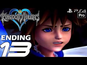 Kingdom Hearts 1 HD - Gameplay Walkthrough Part 13 - Ending & Final Boss (PS4 PRO)