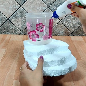 487K views · 3.2K reactions | Beautiful thermocol home decor craft ideas using waste meterial | 3 minutes diy | Facebook