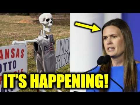 It's Happening To Sarah Huckabee Sanders...