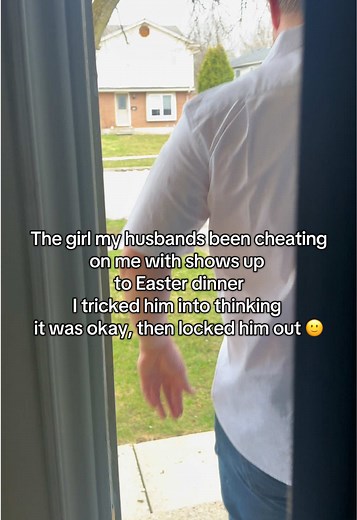Now I can eat in peace #cheatinghusband #cheatersgettingcaught #husbandandwife #easter #divorce