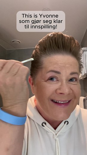 Yvonne Prepares for Exciting New Commercial Shoot