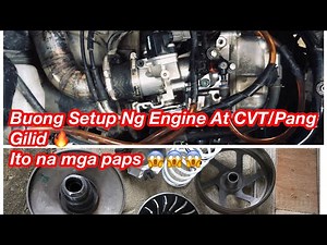 Honda Click 150i | 59mm Complete Setup | CVT - Panggilid Complete Set |DIY
