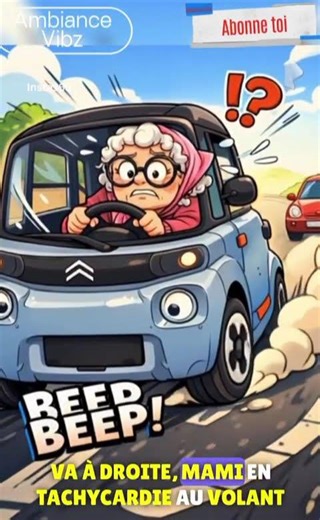 Ep.3 Quand une mamie rencontre le code de la route #short