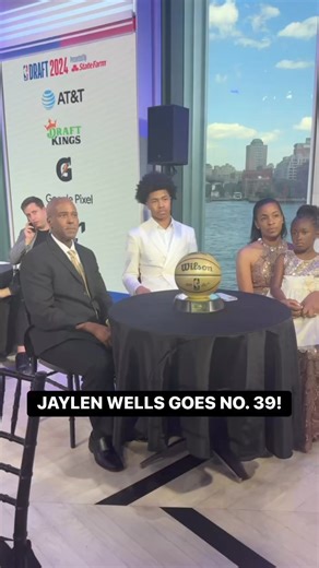 Jaylen Wells to the Memphis Grizzlies! 🙌 #NBADraft presented by State Farm LIVE on ESPN | NBA