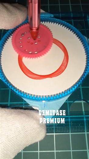 How to make Spiral with Spirograph set Art #satisfying #toys #funny #spirograph #odlysatisfying #art