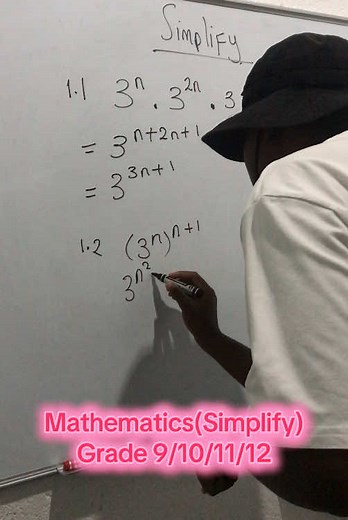 Mathematics Simplification for Grades 9 to 12