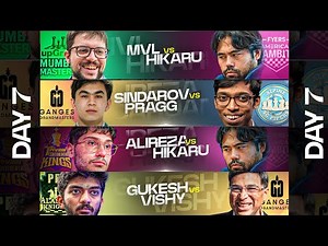 MVL vs Hikaru, Sindarov vs Pragg, Gukesh vs Vishy | Day 7 Tech Mahindra Global Chess League 2025