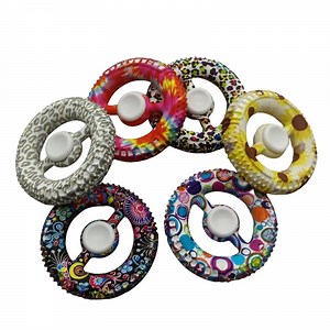 [Hot Item] Custom Printed Stress Reliever Fidget Toy Squeeze Grab Sensory Silicone Hand Grip