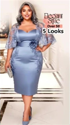 5 Elegant Evening Dresses for Women Over 50 | Timeless Formal Looks #fashionover50 #styleafter50