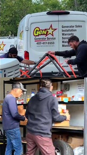 ⚡ Every generator installation starts long before the unit reaches a customer's home.