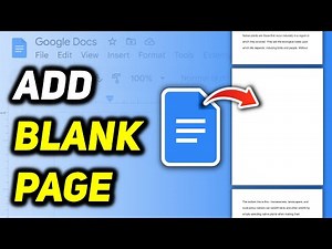 How to Add a Blank Page in Google Docs (Easiest Way)