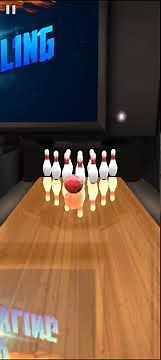 Galaxy Bowling App 300 Game (10 Pin Game).