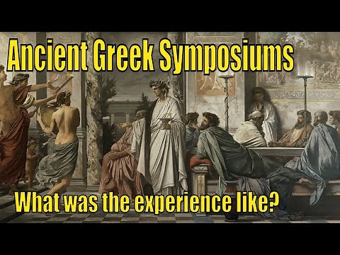 What was an ancient Greek symposium like?